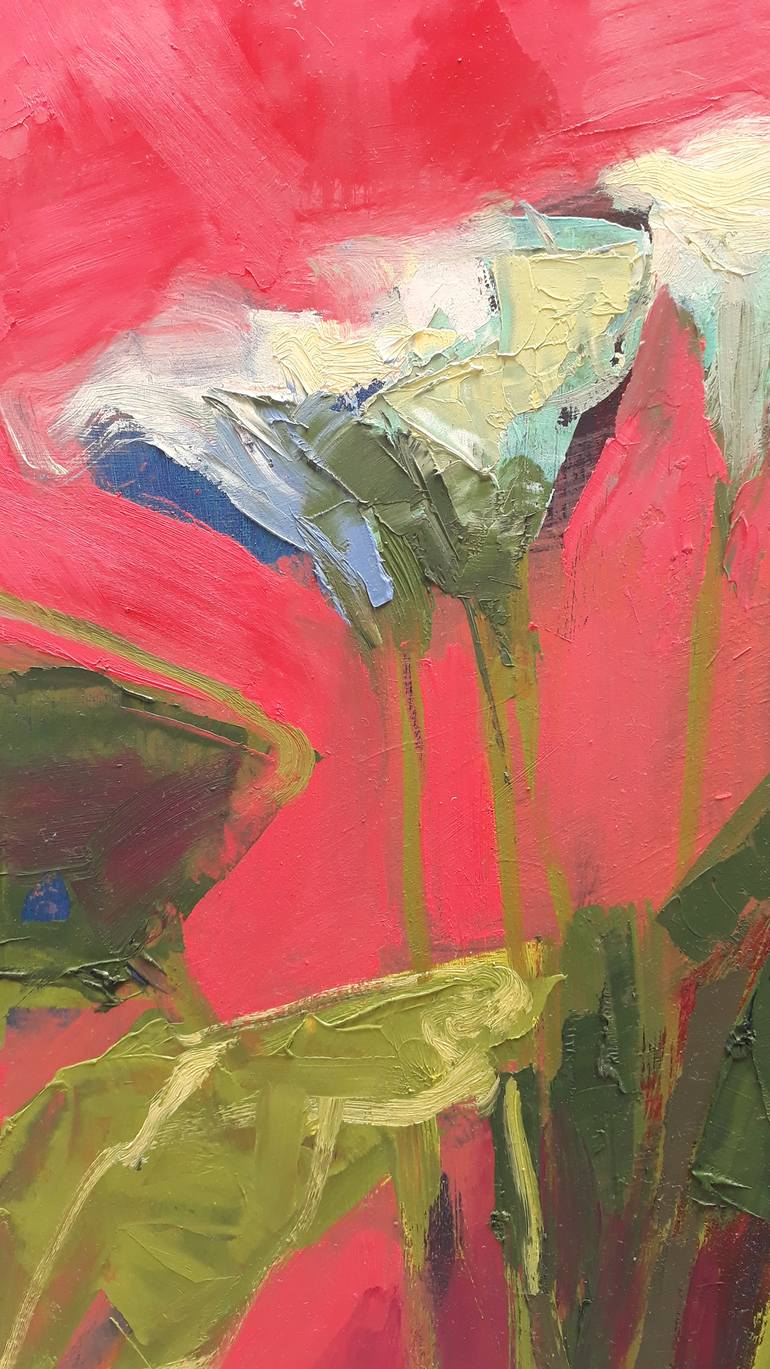 Original Expressionism Still Life Painting by Virginia Chapuis