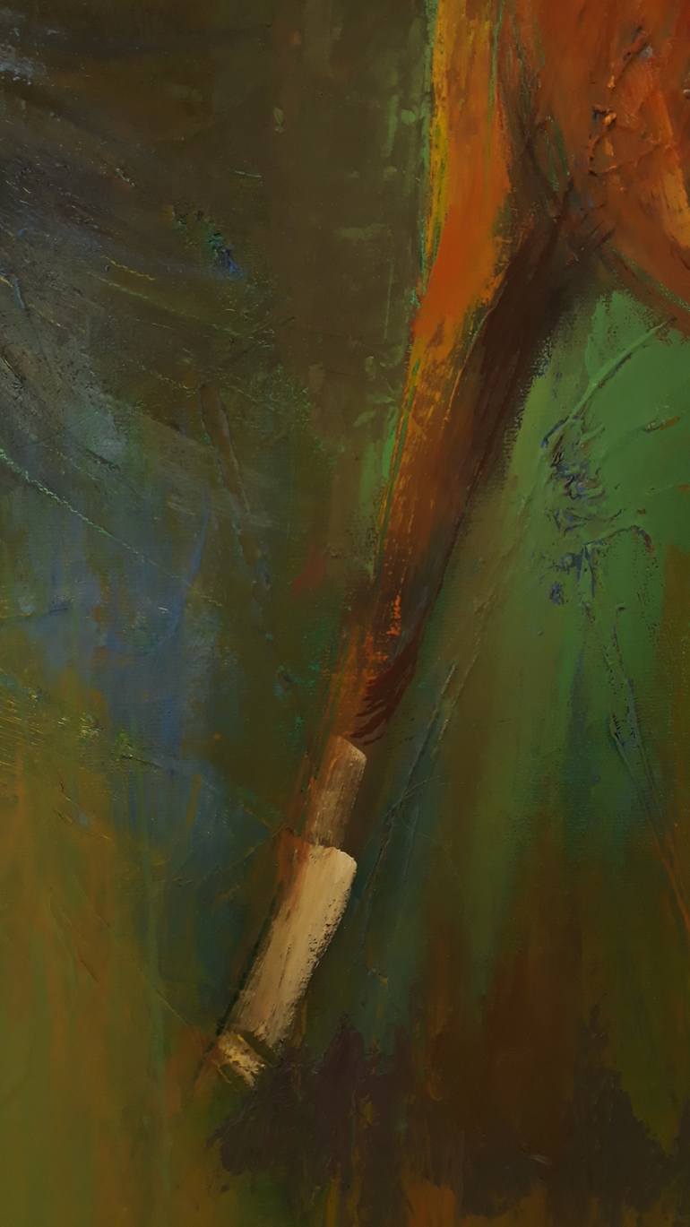 Original Figurative Horse Painting by Virginia Chapuis