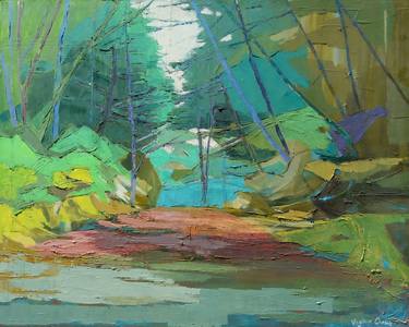 Original Landscape Paintings by Virginia Chapuis