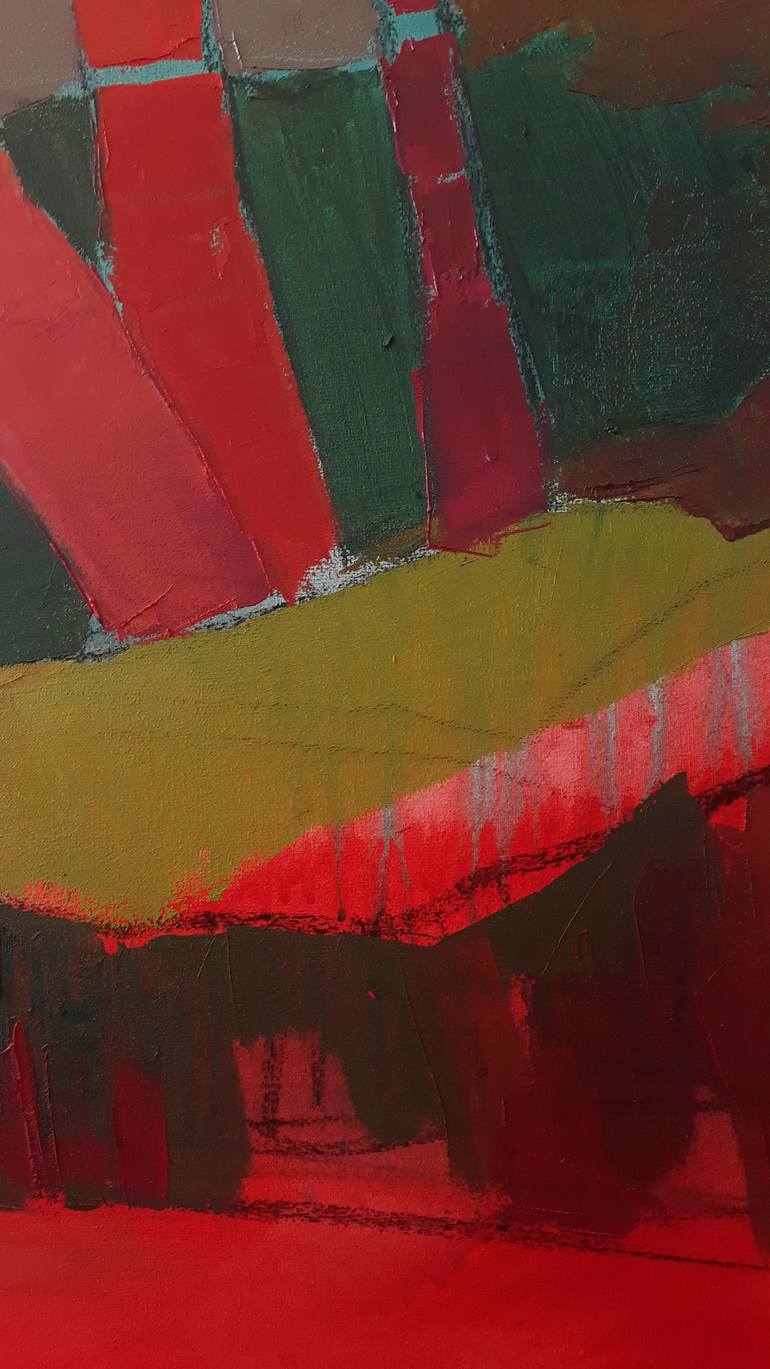 Original Figurative Landscape Painting by Virginia Chapuis