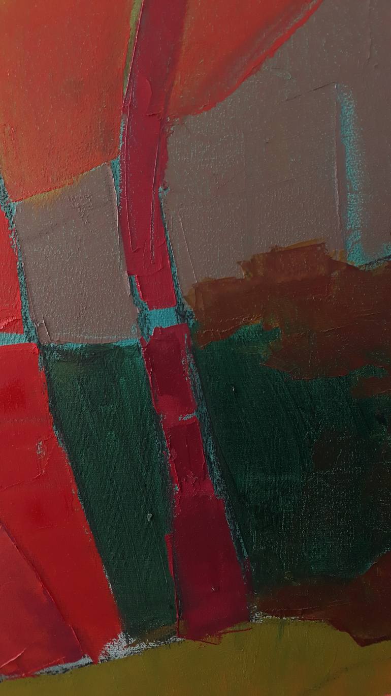 Original Figurative Landscape Painting by Virginia Chapuis