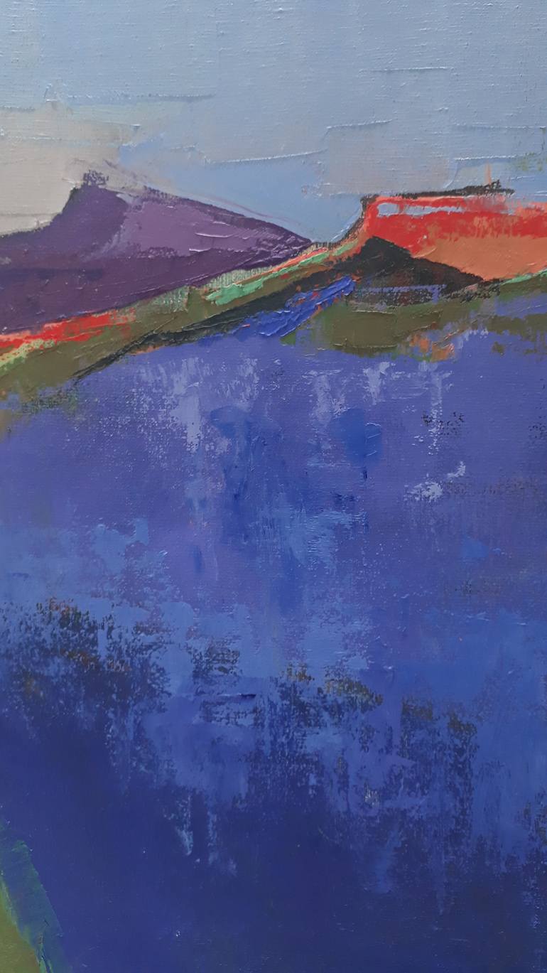 Original Figurative Landscape Painting by Virginia Chapuis