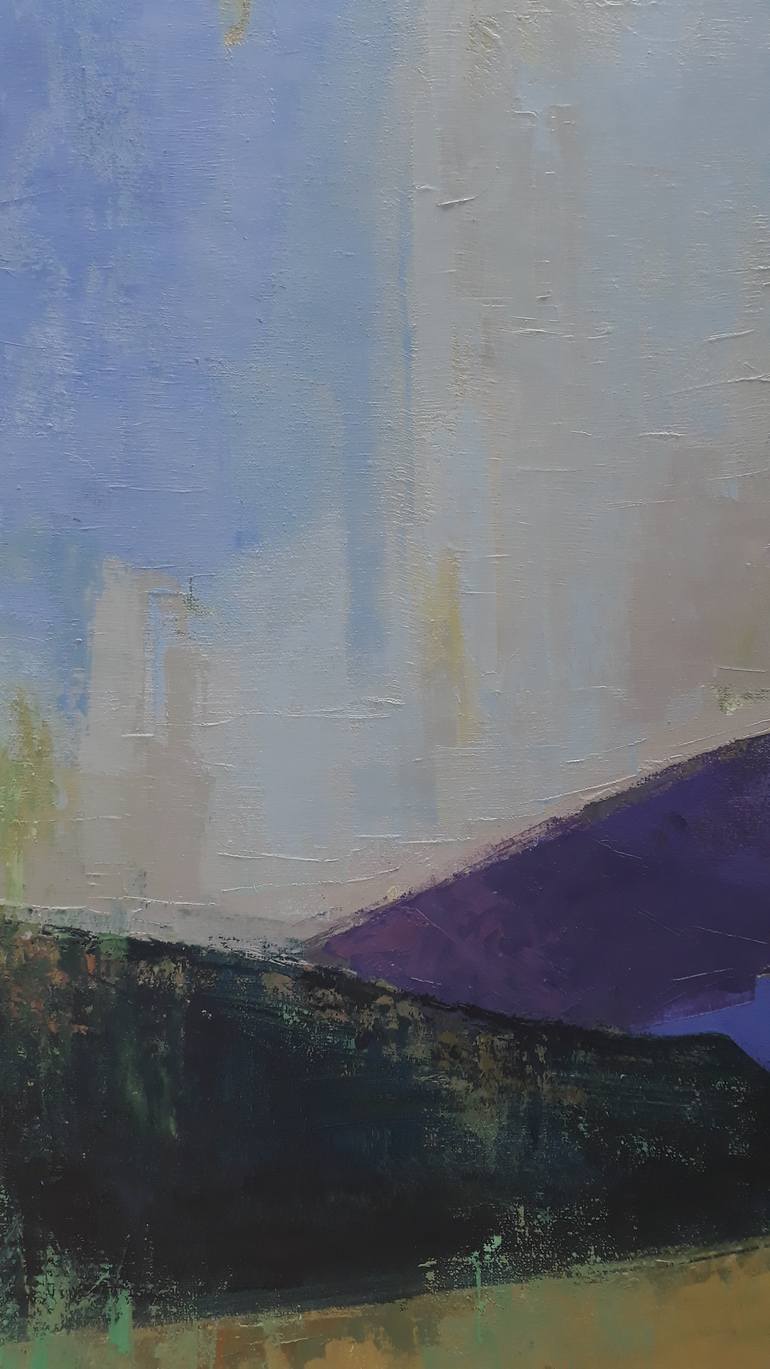 Original Figurative Landscape Painting by Virginia Chapuis