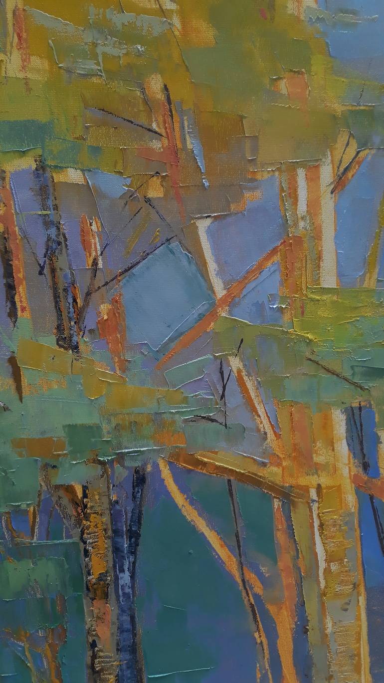 Original Figurative Landscape Painting by Virginia Chapuis