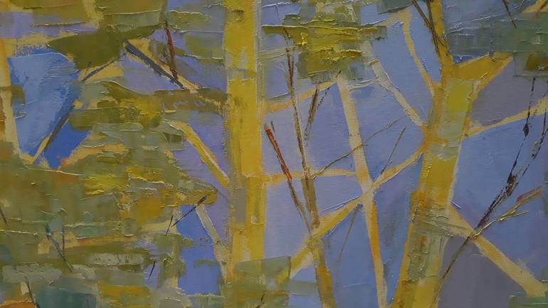 Original Figurative Landscape Painting by Virginia Chapuis