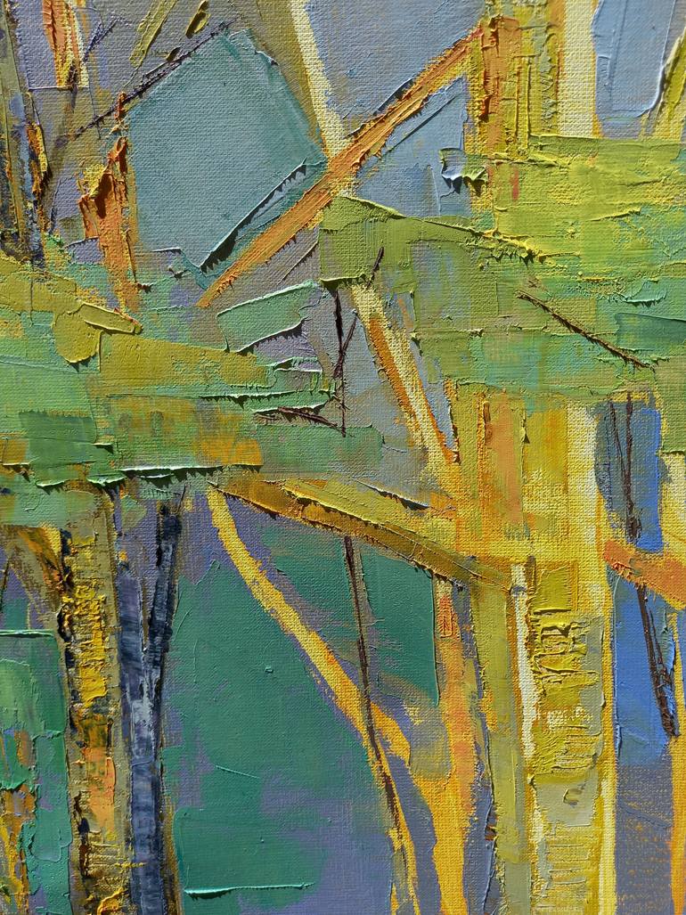 Original Figurative Landscape Painting by Virginia Chapuis