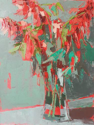 Print of Figurative Floral Paintings by Virginia Chapuis