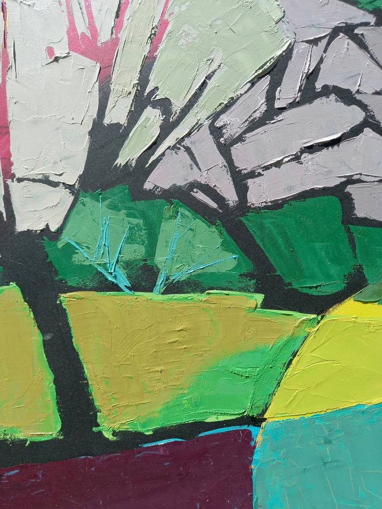 Original Figurative Landscape Painting by Virginia Chapuis
