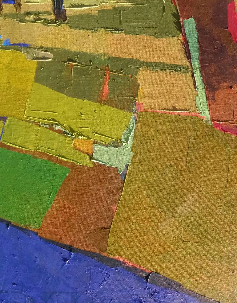 Original Figurative Landscape Painting by Virginia Chapuis