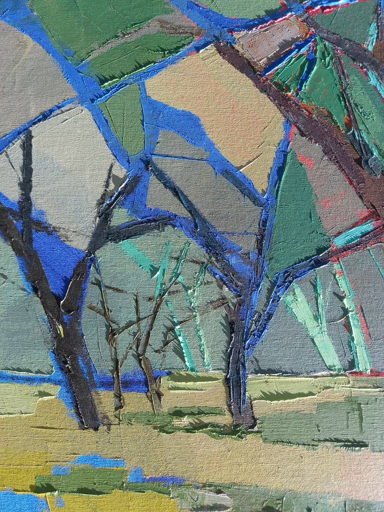 Original Figurative Landscape Painting by Virginia Chapuis