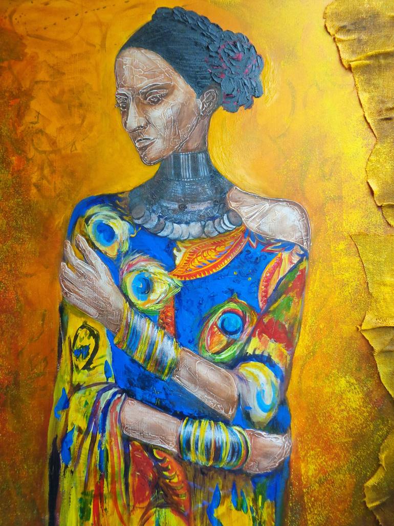 Original Women Painting by Miroslava Zaharieva