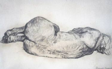 Original Figurative Nude Drawings by Miroslava Zaharieva