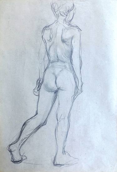 Original Nude Drawings by Miroslava Zaharieva