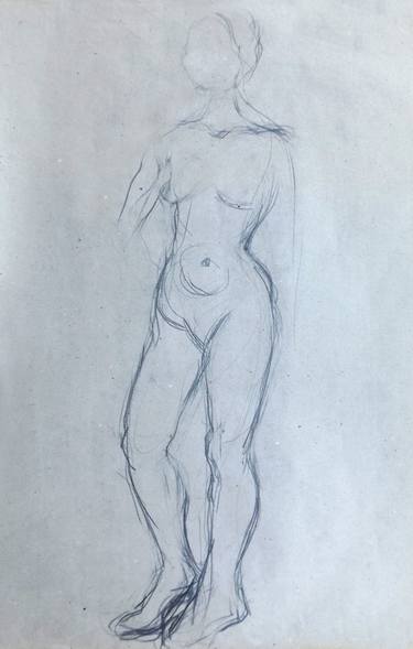 Original Nude Drawings by Miroslava Zaharieva