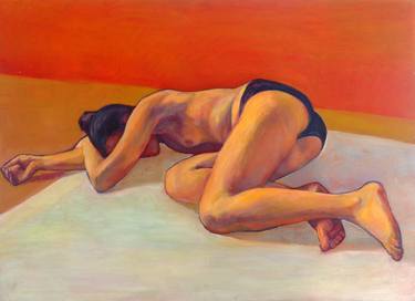 Print of Fine Art Nude Paintings by Miroslava Zaharieva