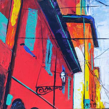 Original Architecture Paintings by Miroslava Zaharieva