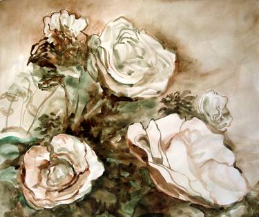 Original Realism Botanic Paintings by Miroslava Zaharieva