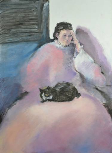Woman With a Cat thumb