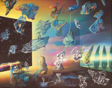 Print of Surrealism Science/Technology Paintings by James McCarthy