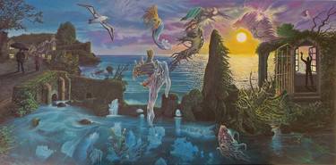 Original Surrealism Music Paintings by James McCarthy