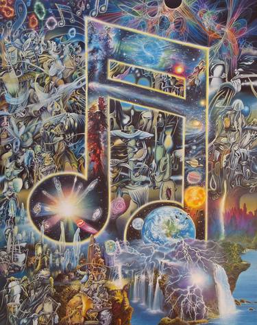Print of Surrealism Outer Space Paintings by James McCarthy