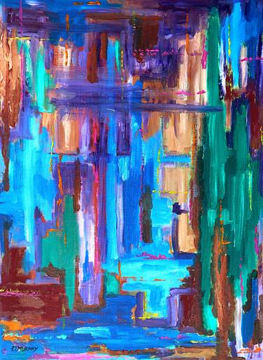 Original Abstract Paintings by Patrick J Murphy