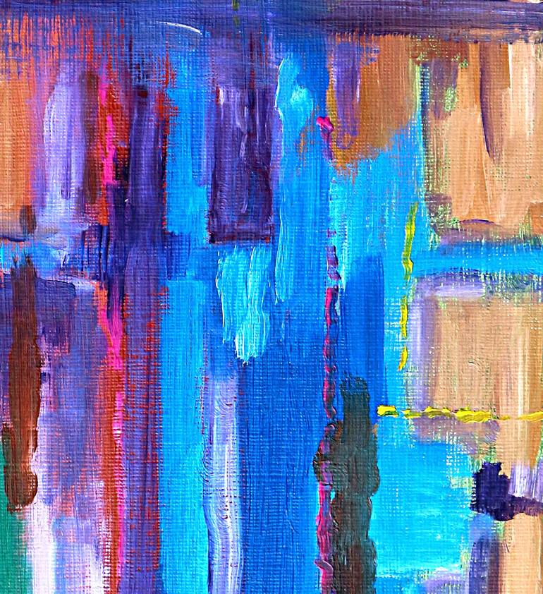 Original Abstract Painting by Patrick J Murphy