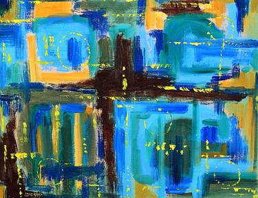 Original Abstract Expressionism Abstract Paintings by Patrick J Murphy