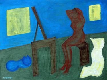 Original Nude Paintings by Patrick J Murphy