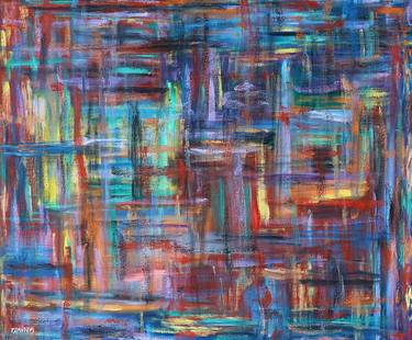 Original Abstract Expressionism Abstract Paintings by Patrick J Murphy