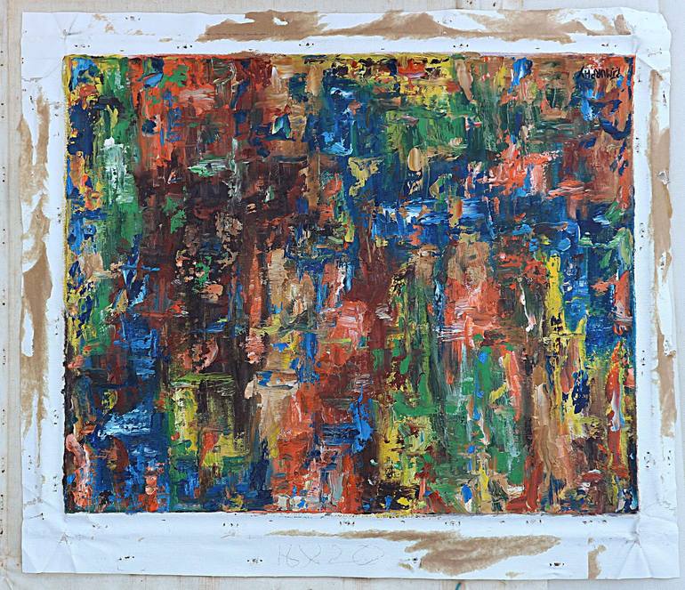 Original Abstract Expressionism Abstract Painting by Patrick J Murphy