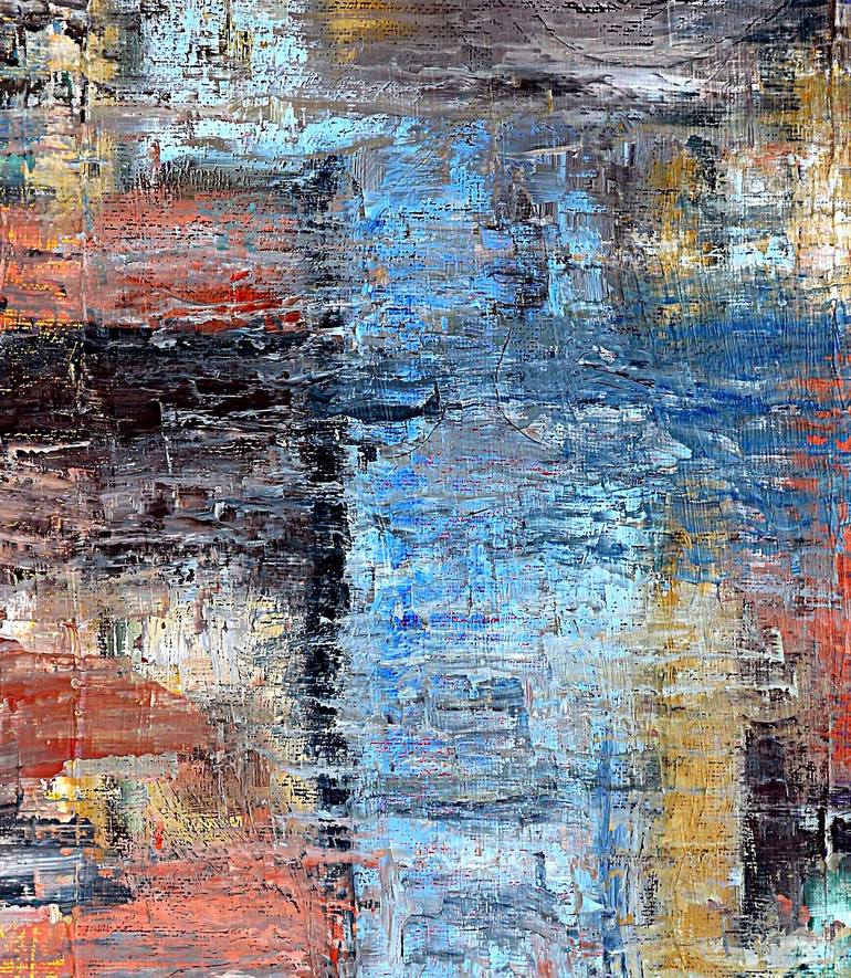 Original Contemporary Abstract Painting by Patrick J Murphy