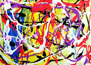 Original Abstract Expressionism Abstract Paintings by Patrick J Murphy