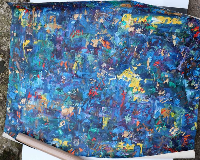 Original Painterly Abstraction Abstract Painting by Patrick J Murphy