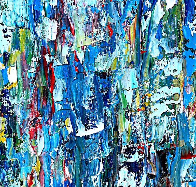 Original Abstract Expressionism Abstract Painting by Patrick J Murphy