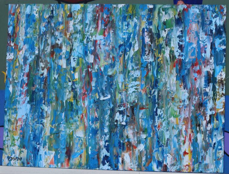 Original Abstract Expressionism Abstract Painting by Patrick J Murphy