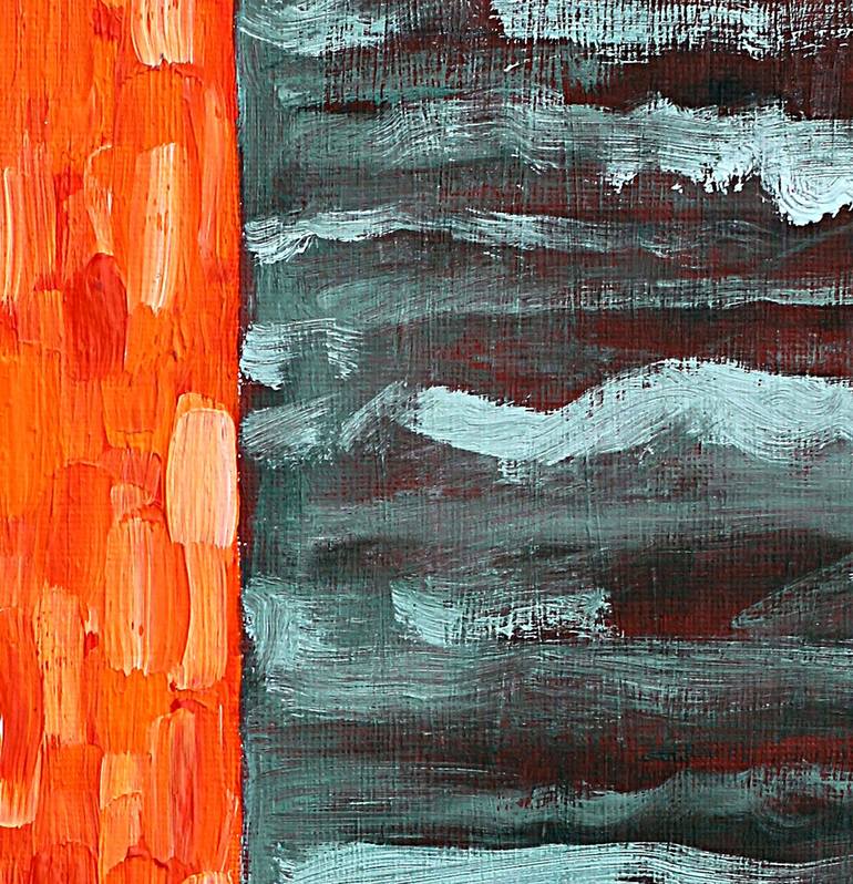 Original Minimalism Abstract Painting by Patrick J Murphy