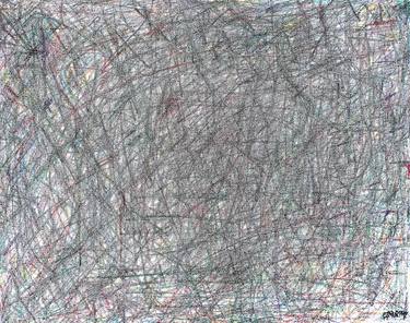 Original Abstract Expressionism Abstract Drawings by Patrick J Murphy