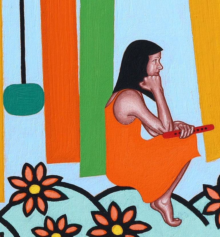 Original Symbolism Music Painting by Patrick J Murphy