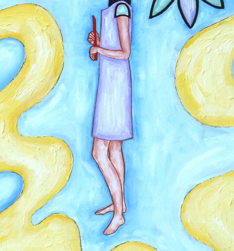 Original Symbolism Music Painting by Patrick J Murphy