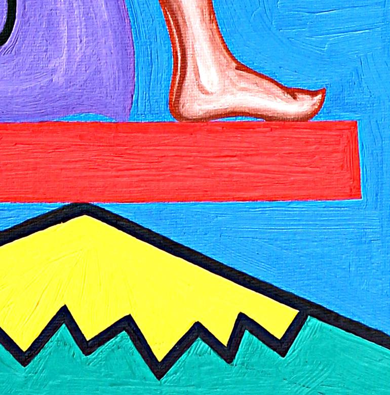 Original Symbolism Abstract Painting by Patrick J Murphy