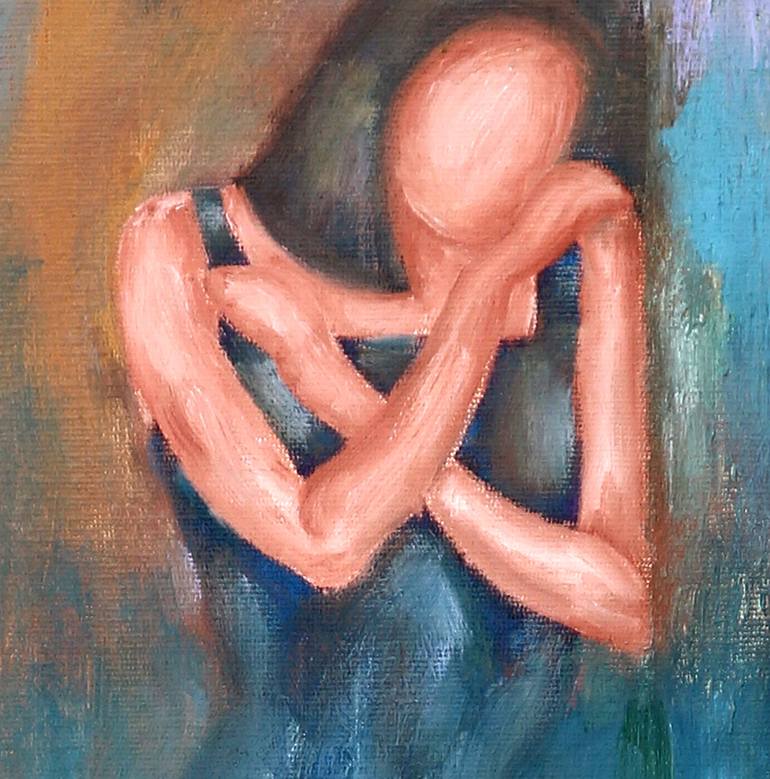 Original Symbolism Love Painting by Patrick J Murphy