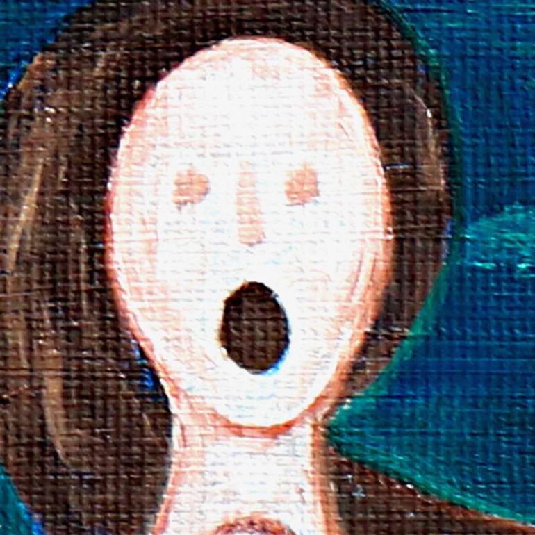 Original Romanticism Classical Mythology Painting by Patrick J Murphy