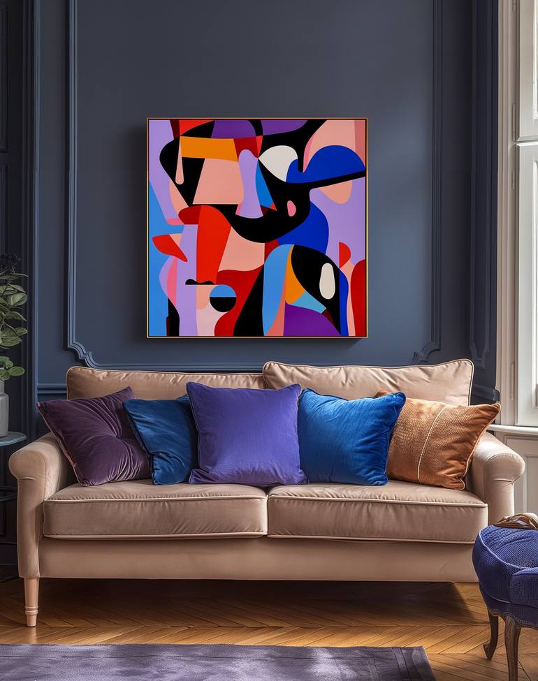 Original Abstract Painting by Liubov Kvashnina