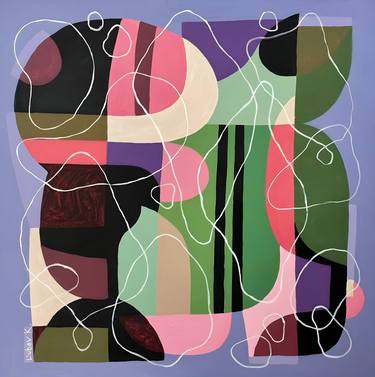 Original Color Field Painting Abstract Painting by Liubov Kvashnina