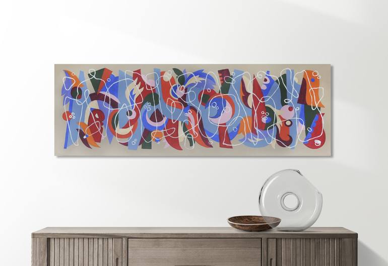 Original Contemporary Abstract Painting by Liubov Kvashnina