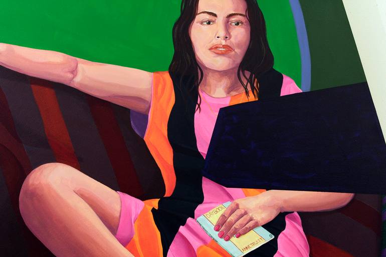 Original Contemporary People Painting by Laura Mosquera