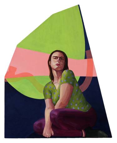 Original Contemporary Portrait Paintings by Laura Mosquera