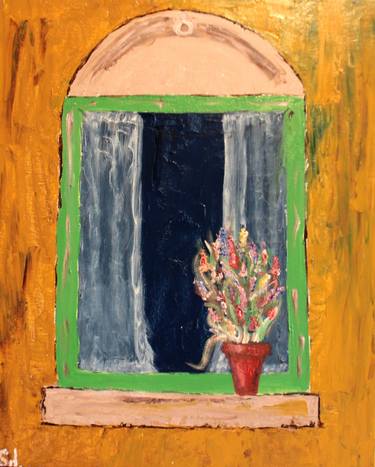 Window with Flower Pot thumb