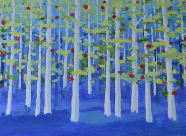 Original Tree Paintings by tamara gonda